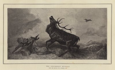 De wraak van de herder door Richard Ansdell